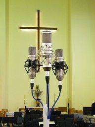 Microphones in the church